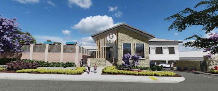 Artist impression of childcare premises